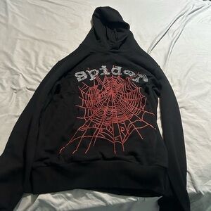 Sp5der OG Rhinestone Hoodie
'Black'